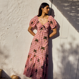 Pink Oasis Long Dress