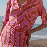 Camisa Pocket Sunset Pink