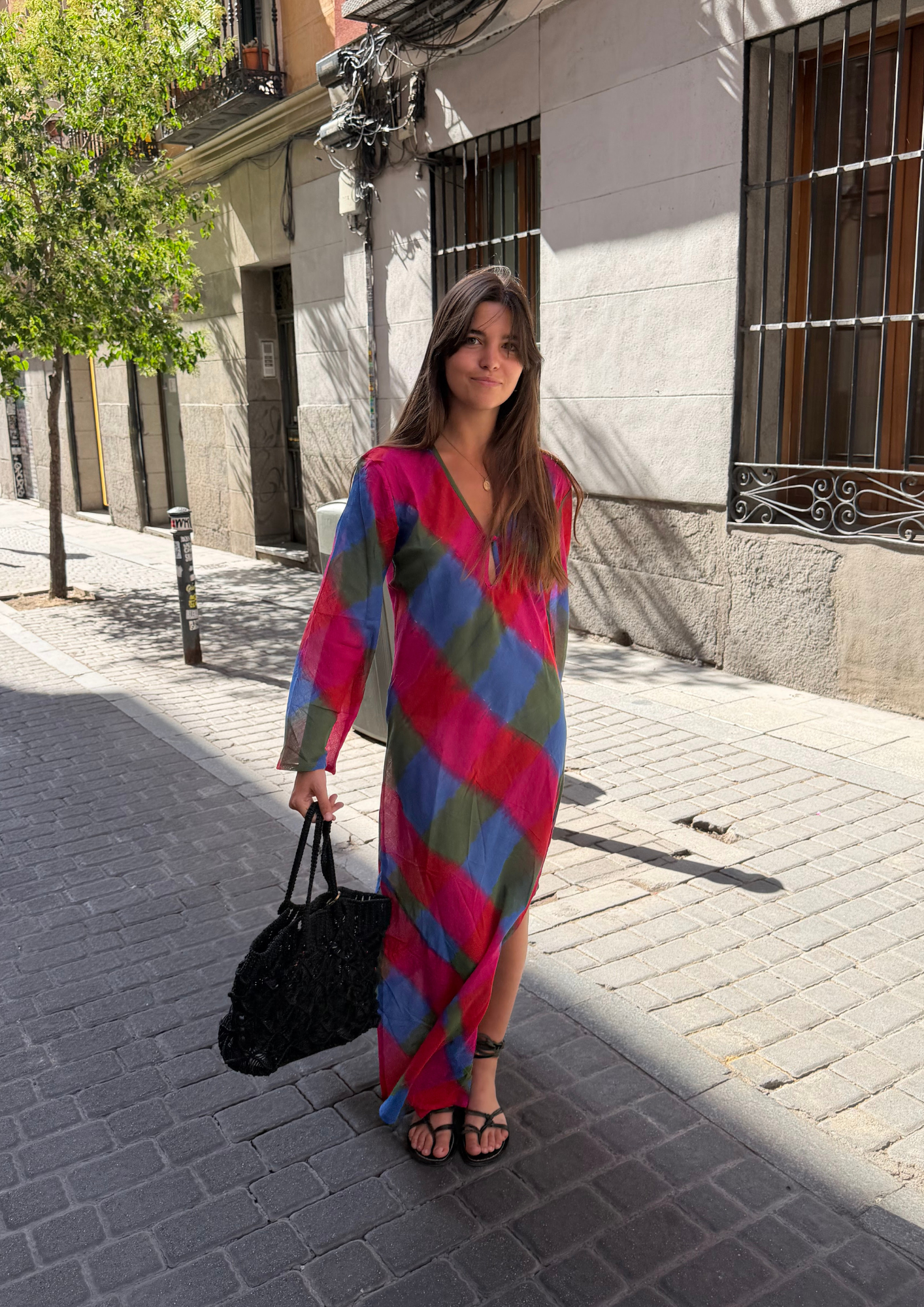 Túnica Bies Tie-dye Madras