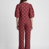 Blusa Anafati Burdeos