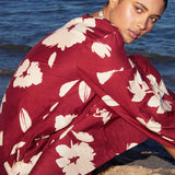 Túnica Seda Granate