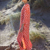 Túnica Larga Naranja