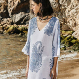 Túnica Andara paisley