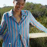 Vestido Patmos Stripes Azul