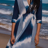 Vestido Alima Tie Dye Azul