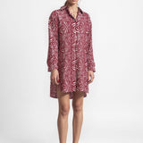 Camisero Corto Animal Rojo