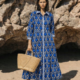 Vestido Kea Granada Azul