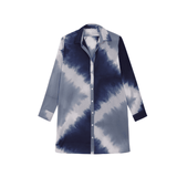 Camisero Corto Tie Dye Azul