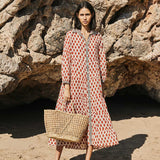 Vestido Kea Diamond Rojo