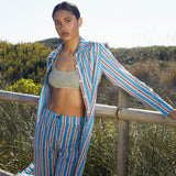 Vestido Patmos Stripes Azul