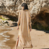 Vestido Patmos Stripes Amarillo