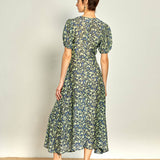 Vestido Midi Morris Blue