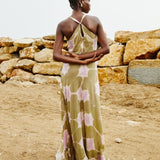 Vestido Halter Tie Dye