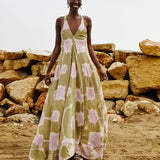 Vestido Halter Tie Dye