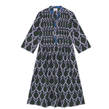 Vestido Pliegues Anaran Verde