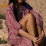 Vestido Delos estampado animal