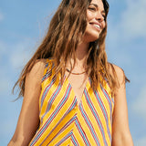 Vestido Tilos Stripes Amarillo