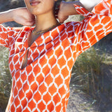 Túnica Larga Naranja