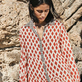 Vestido Kea Diamond Rojo