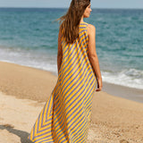 Vestido Tilos Stripes Amarillo
