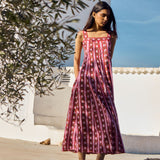 Vestido Paneles Ruby Flora