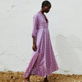 Vestido Alima Tulips