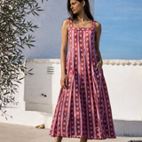 Vestido Paneles Ruby Flora