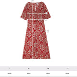 Vestido Midi Rina Ikat