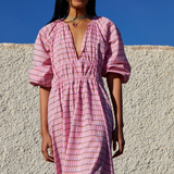Iris ruched dress