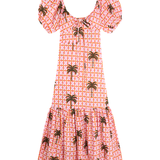 Pink Oasis Long Dress