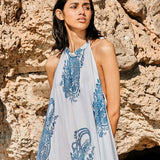 Vestido Halter Paisley